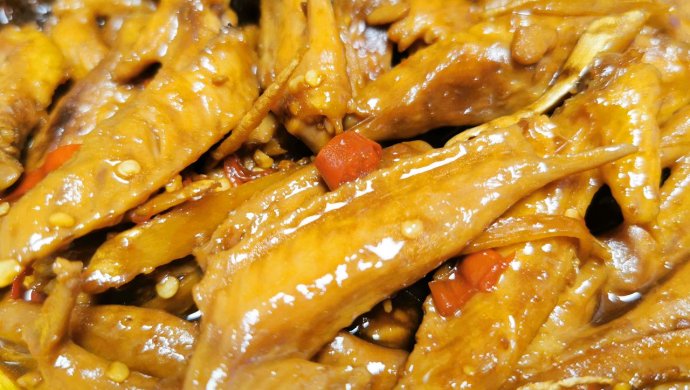 三步完成开胃下酒菜小零食小卤鸡尖