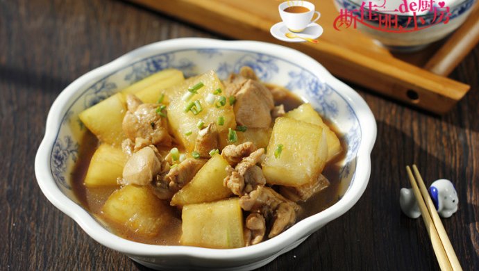 冬瓜烧鸡腿肉