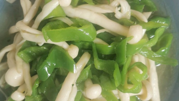 菇炒青椒