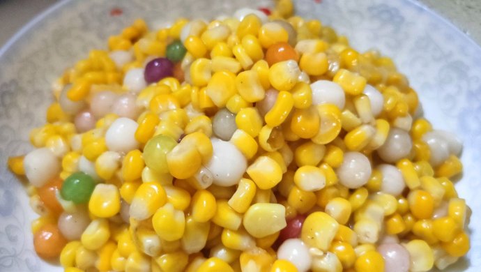 金玉满堂/甜玉米圆子/快手菜