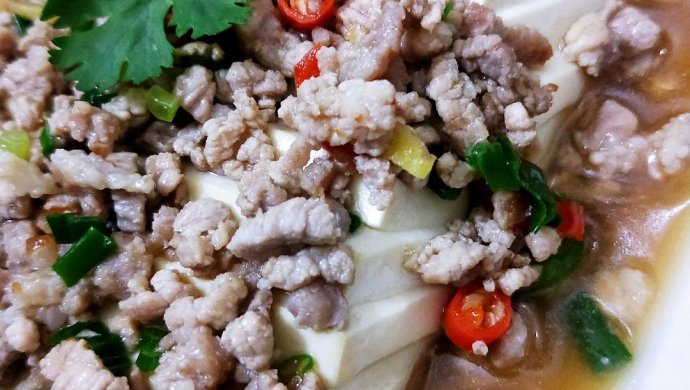 肉末豆腐