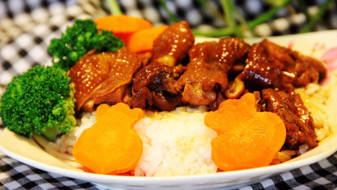 昨天的“续集”――照烧鸡腿饭