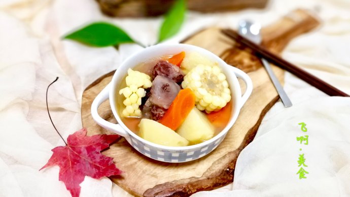原味玉米牛尾汤