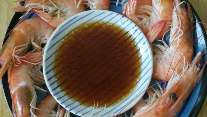 白灼虾+