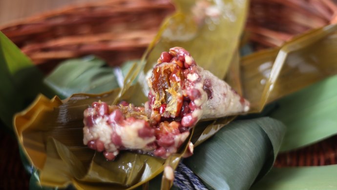 红豆蜜枣粽子
