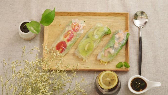 孕妇瘦身美食――越南春卷