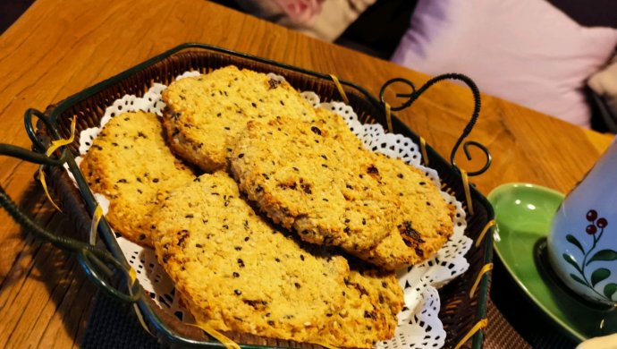 健康瘦身豆渣燕麦饼