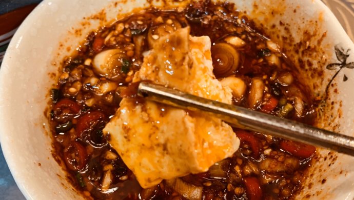 瘦身蘸水老豆腐