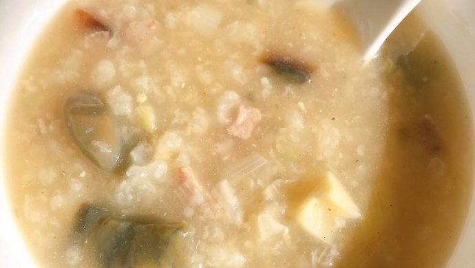 皮蛋瘦肉粥～瘦身美食