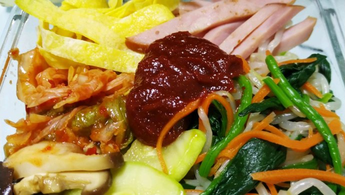 减脂期之韩式拌饭