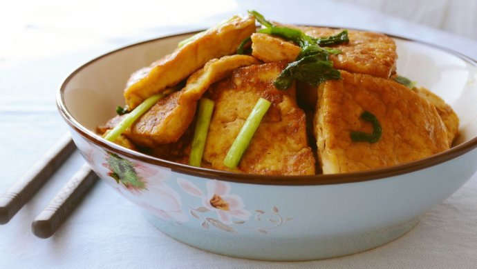 72期 韭菜烩豆腐(年夜菜之二)