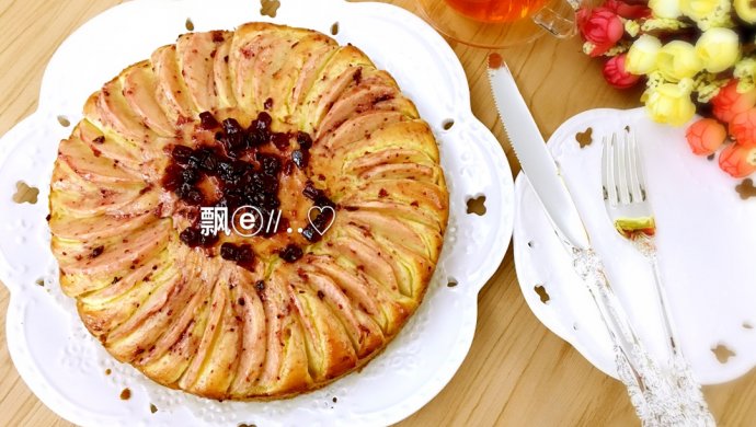 蓝莓苹果磅蛋糕