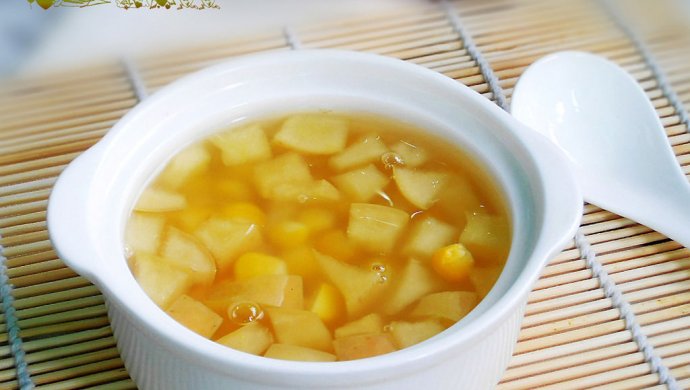 苹果玉米羹