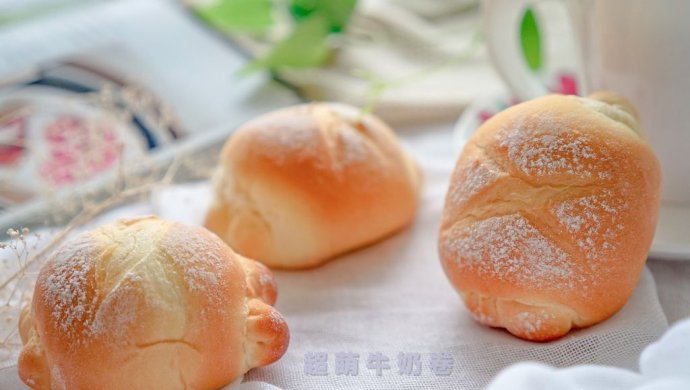 超萌日式牛奶卷