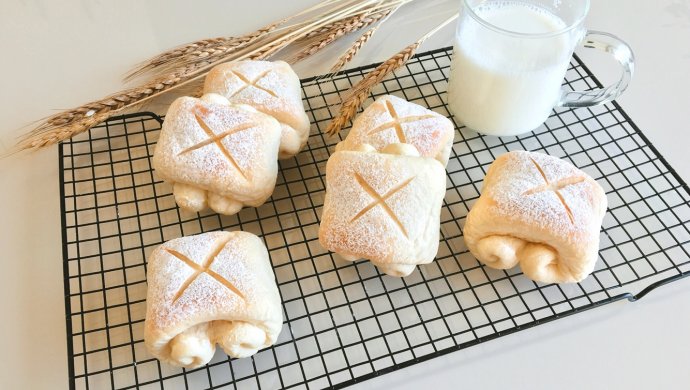 日式牛奶面包卷