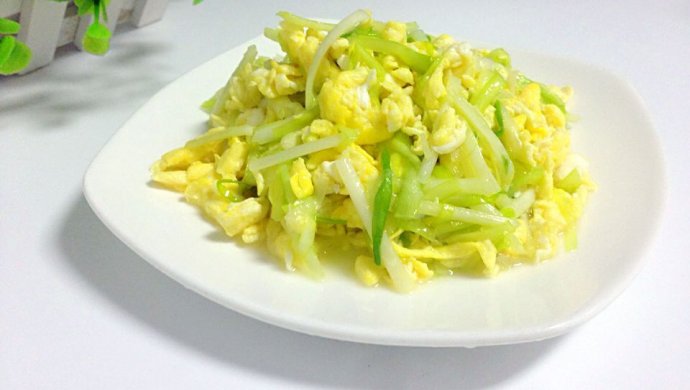 韭黄炒鸡蛋