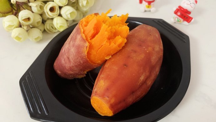 电饭煲蒸红薯