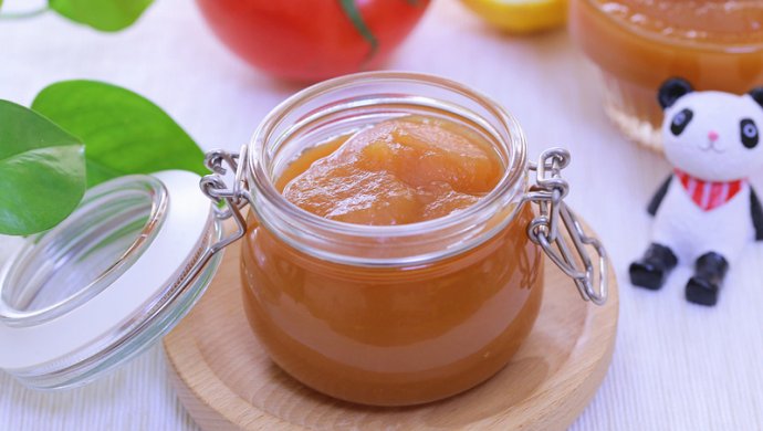 宝宝超爱的腹泻食疗――苹果酱 宝宝辅食食谱