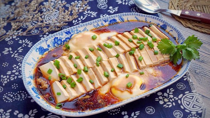 鸡蛋蒸豆腐