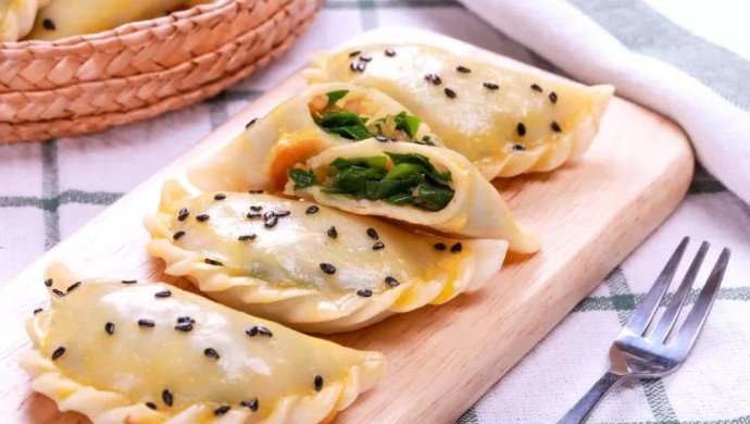 宝宝版韭菜盒子 宝宝辅食食谱