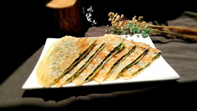 韭菜鸡蛋饼+