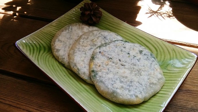 薄皮软软韭菜馅饼