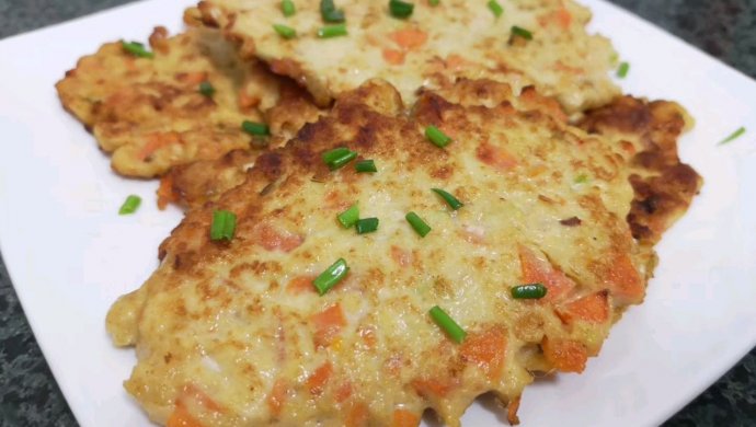 减肥不怕胖:鸡胸肉饼