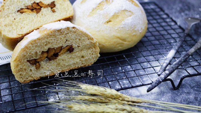 红枣红糖全麦软欧包