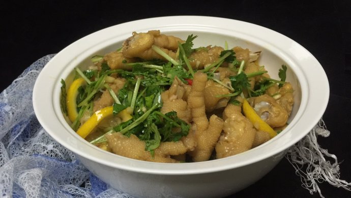 柠檬鸡爪