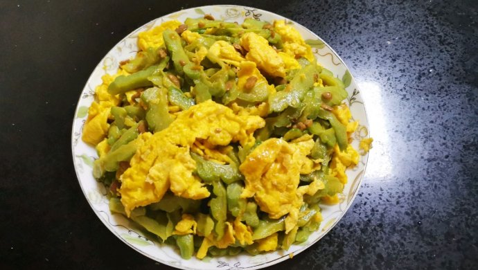 美味去火：苦瓜豆豉炒蛋