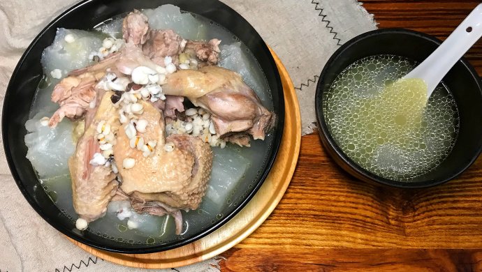 清热解暑-冬瓜老鸭汤