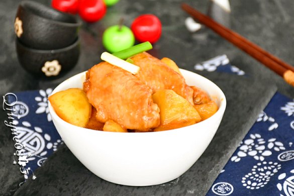 苹果鸡翅 +