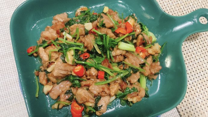 小炒牛肉