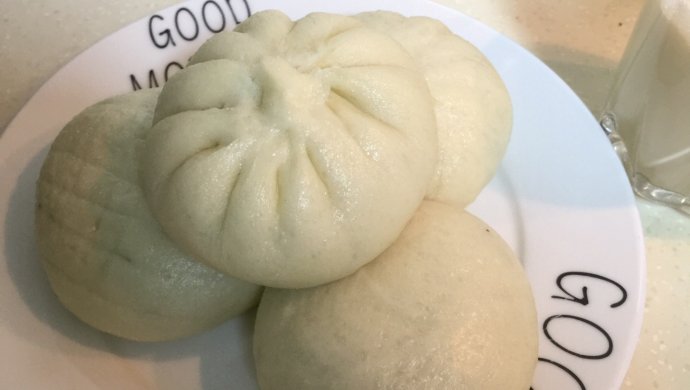核桃花生包子
