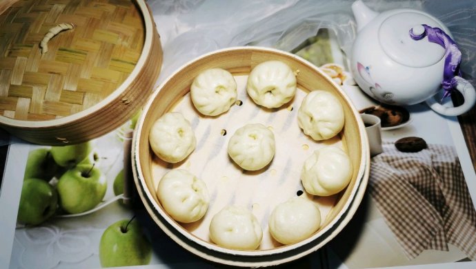 一次发酵小笼包子