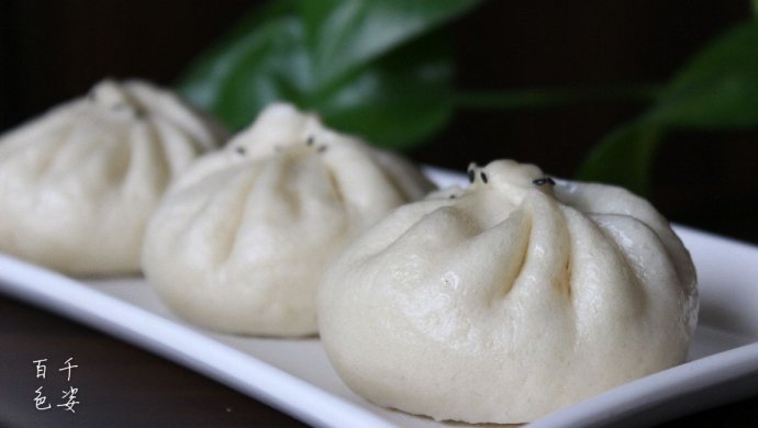 鲜肉菜包子