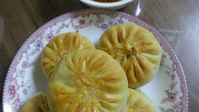 美味茄子包子-烤箱版