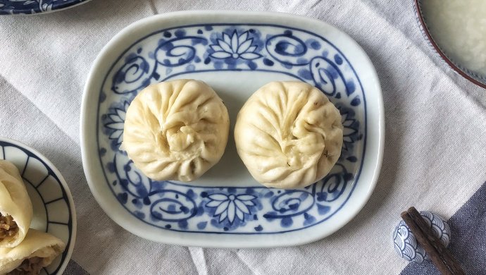 梅干菜肉馅包子、梅干菜肉馅饼通用版