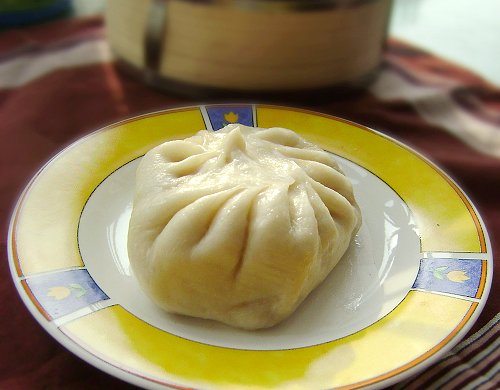 白菜酱肉包子