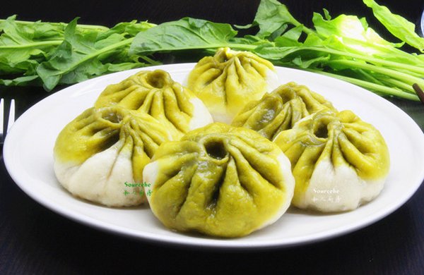 菠菜包子