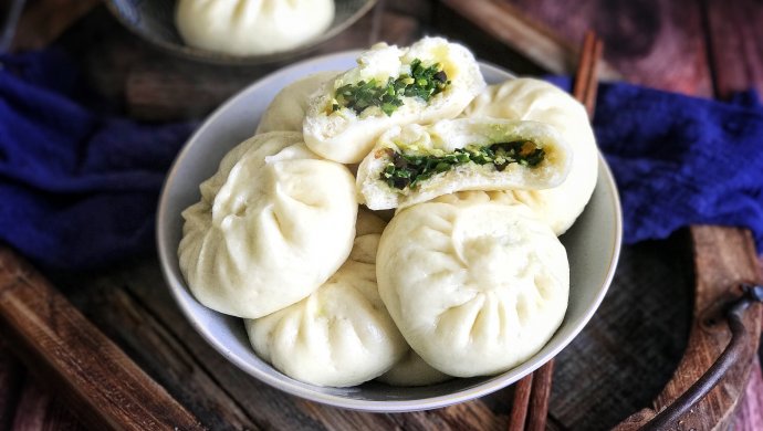素三鲜馅包子