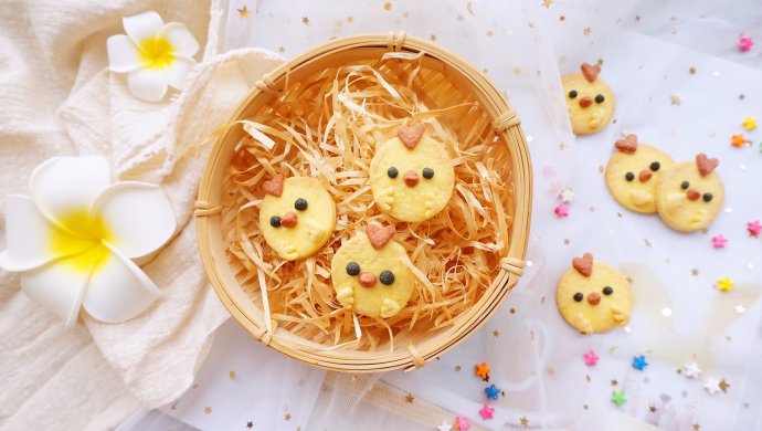 小鸡黄油饼干・萌化你的心的黄油小饼干