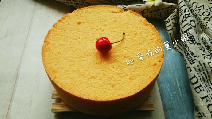 八寸戚风蛋糕