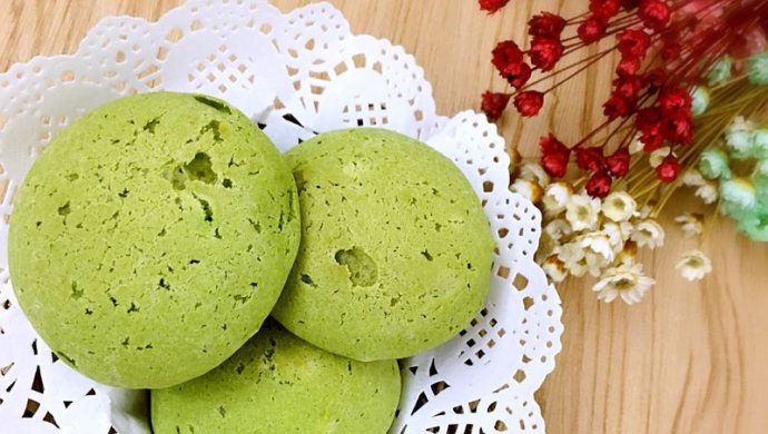 抹茶麻薯小面包