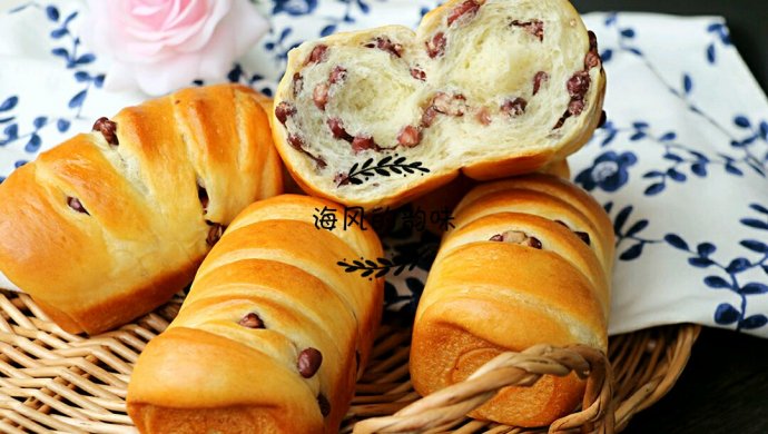蜜豆中种小面包