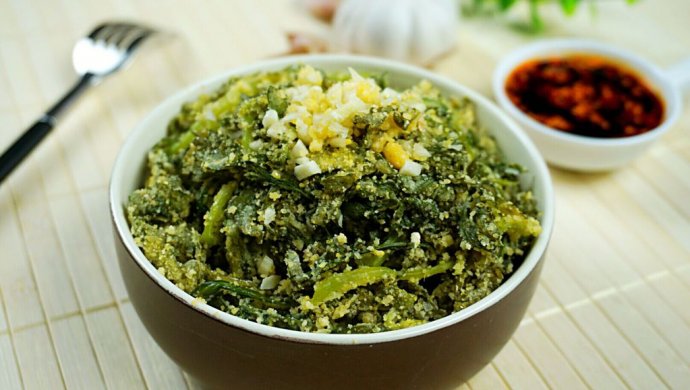 北京粉蒸茼蒿