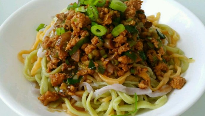 彩色面条