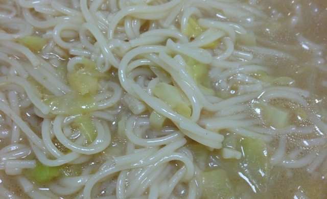 白菜面条