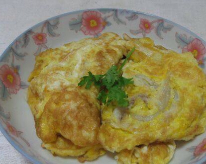面条鱼摊鸡蛋