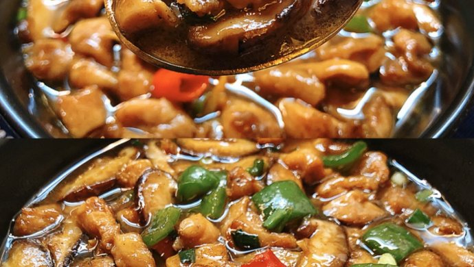 【必学菜谱】香菇滑鸡，米饭或面条的灵魂搭配